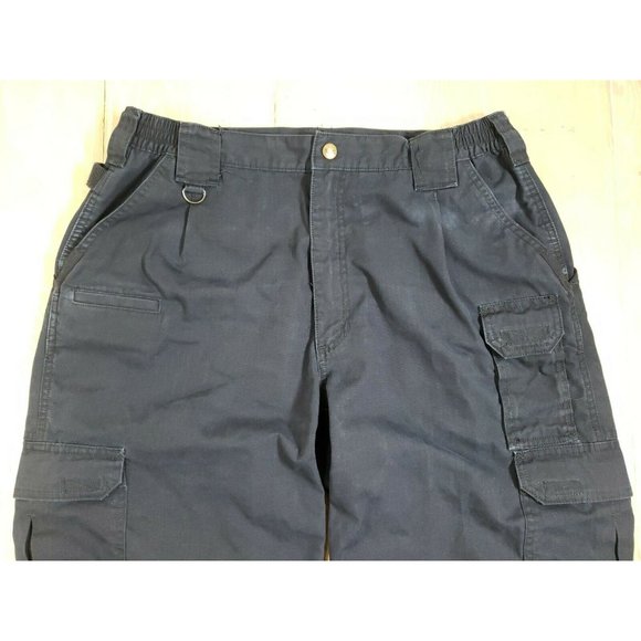 5.11 Tactical NAVY BLUE Men's Taclite Ripstop Pants Style 74273 Sz 36x34 (30") - Picture 4 of 10